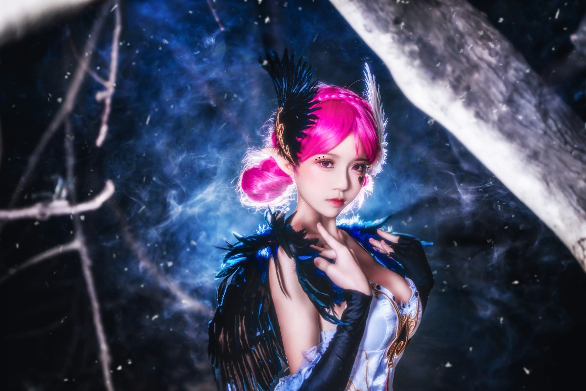 萝莉风COS 桜桃喵 – 小乔天鹅之梦 - COSPLAY-御萝部落